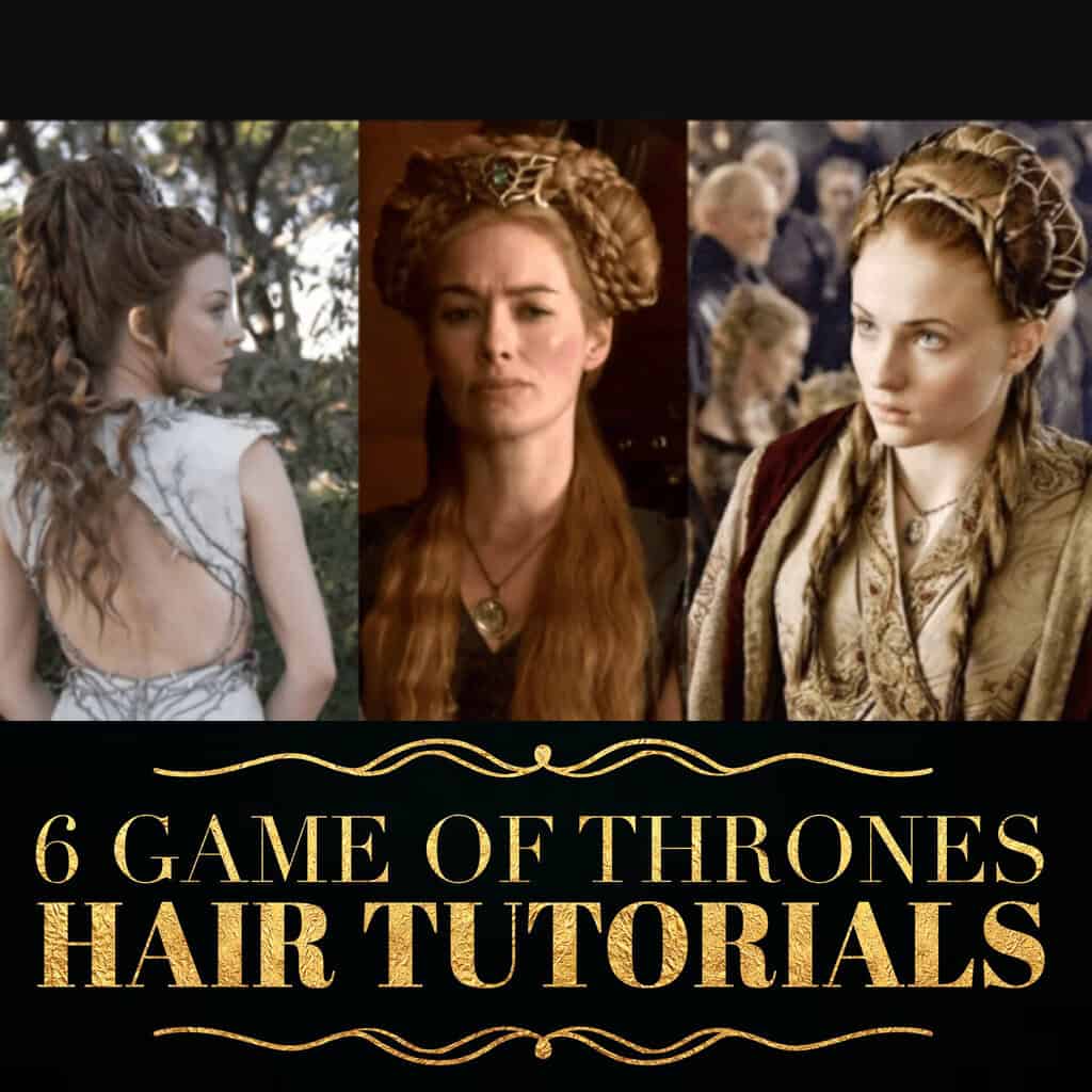 In light of the new Game of Thrones season premiering today, I decided to post 6 Game of Thrones hair tutorials!